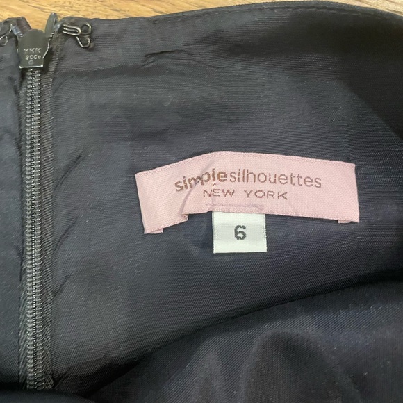 Audrey Hepburn inspired little black dress size 6 - Picture 3 of 4